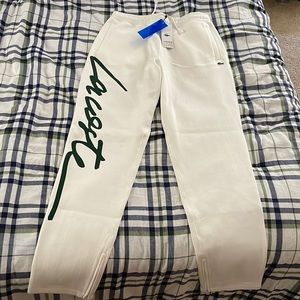 Lacoste Mens Medium sweatpants I also have a Mens Small in theSweatshirt for$60